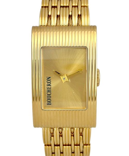 BOUCHERON（ブシュロン）BOUCHERON (ブシュロン) Reflet リフレ 21mm シャンパン文字盤 シャンパン文字盤 サイズ:21mm/17cmの古着・服飾アイテム
