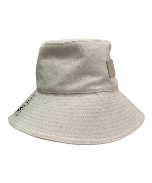 LOEWE（ロエベ）LOEWE (ロエベ) フィッシャーマンハット アイボリー サイズ:57の古着・服飾アイテム