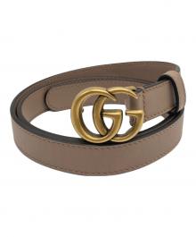 GUCCI（グッチ）の古着「GGスリムベルト」｜グレージュ