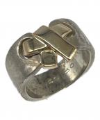 HERMESエルメス）の古着「Racette Ring コンビ ラセットリング」｜シルバー