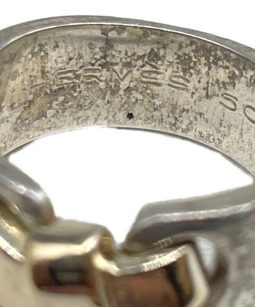 HERMES（エルメス）HERMES (エルメス) Racette Ring コンビ ラセットリング シルバー サイズ:50の古着・服飾アイテム