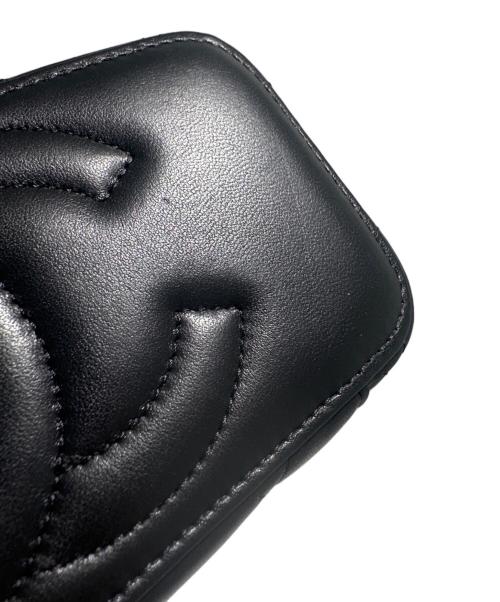CHANEL（シャネル）CHANEL (シャネル) バニティショルダーバッグ/マトラッセチェーンショルダーバッグ ブラックの古着・服飾アイテム