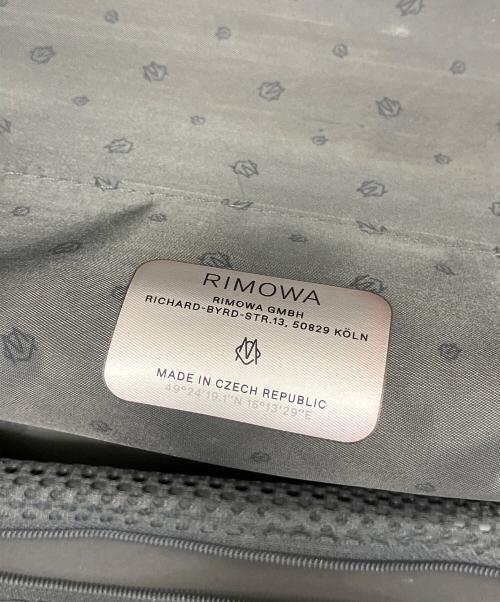 RIMOWA（リモワ）RIMOWA (リモワ) スーツケース 36L PASS:000 ホワイトキャビンの古着・服飾アイテム