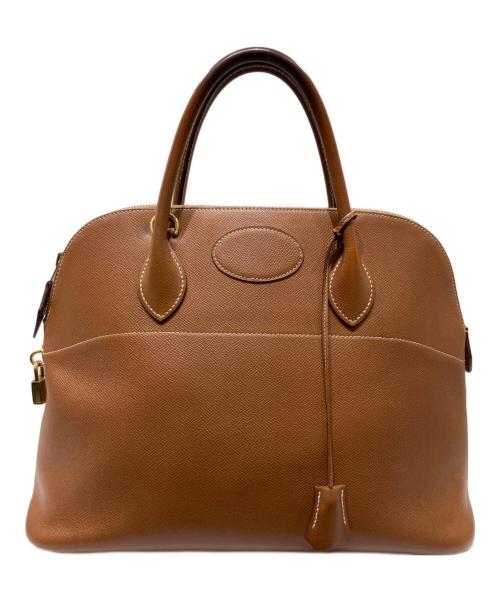 HERMES（エルメス）HERMES (エルメス) Bolide 37 ボリード 37/クシュベル/ゴールド/○W刻印 1993年製/ゴールド金具 ゴールド サイズ:37の古着・服飾アイテム