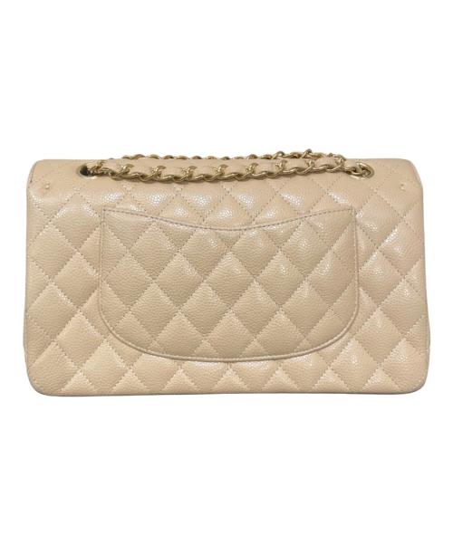 CHANEL（シャネル）CHANEL (シャネル) マトラッセ25/Wフラップチェーンショルダーバッグ ベージュ サイズ:25の古着・服飾アイテム