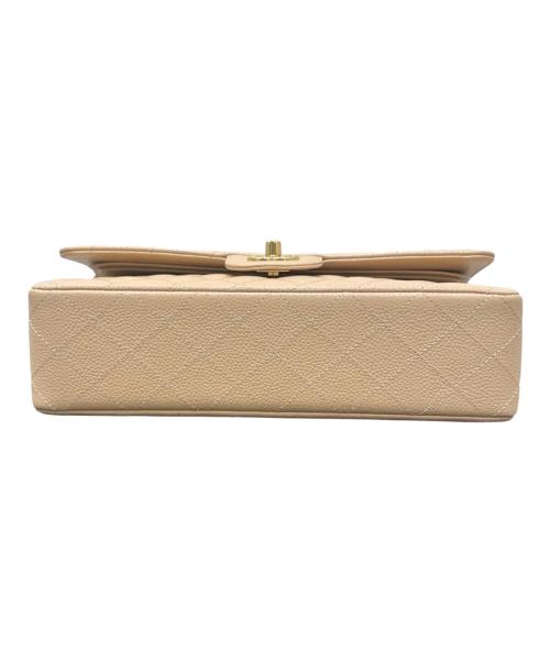 CHANEL（シャネル）CHANEL (シャネル) マトラッセ25/Wフラップチェーンショルダーバッグ ベージュ サイズ:25の古着・服飾アイテム