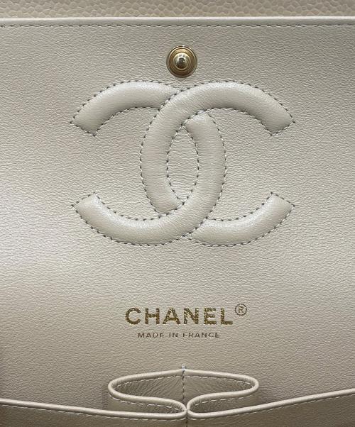 CHANEL（シャネル）CHANEL (シャネル) マトラッセ25/Wフラップチェーンショルダーバッグ ベージュ サイズ:25の古着・服飾アイテム