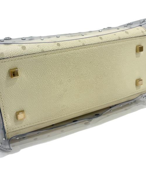Valextra（ヴァレクストラ）Valextra (ヴァレクストラ) Mini Iside Bag/ミニ イジィデ/WBES0036028LOC99WW アイボリー サイズ:MINI/ミニの古着・服飾アイテム
