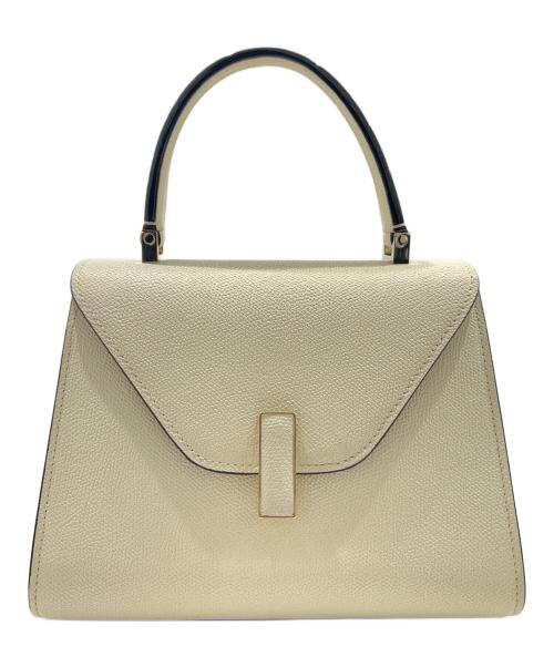Valextra（ヴァレクストラ）Valextra (ヴァレクストラ) Mini Iside Bag/ミニ イジィデ/WBES0036028LOC99WW アイボリー サイズ:MINI/ミニの古着・服飾アイテム