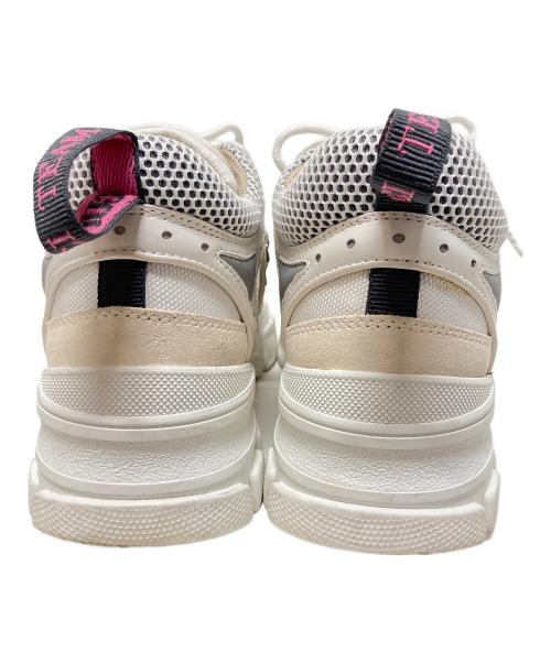 GUCCI（グッチ）GUCCI (グッチ) 18AW Flashtrek Sneaker フラッシュトレックスニーカー ホワイト サイズ:37の古着・服飾アイテム