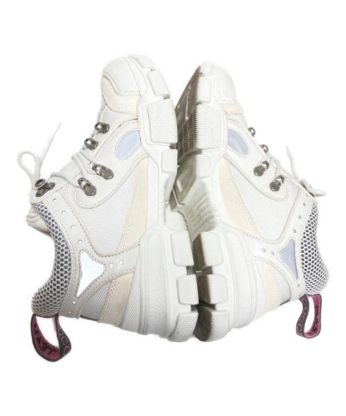 GUCCI（グッチ）GUCCI (グッチ) 18AW Flashtrek Sneaker フラッシュトレックスニーカー ホワイト サイズ:37の古着・服飾アイテム