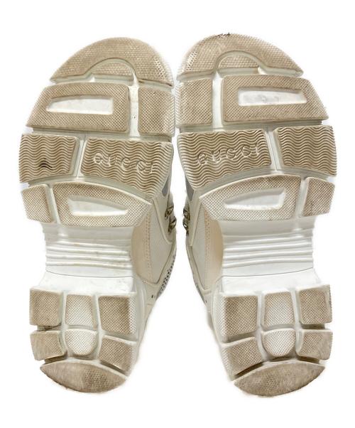 GUCCI（グッチ）GUCCI (グッチ) 18AW Flashtrek Sneaker フラッシュトレックスニーカー ホワイト サイズ:37の古着・服飾アイテム