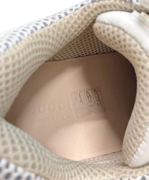 GUCCI（グッチ）GUCCI (グッチ) 18AW Flashtrek Sneaker フラッシュトレックスニーカー ホワイト サイズ:37の古着・服飾アイテム