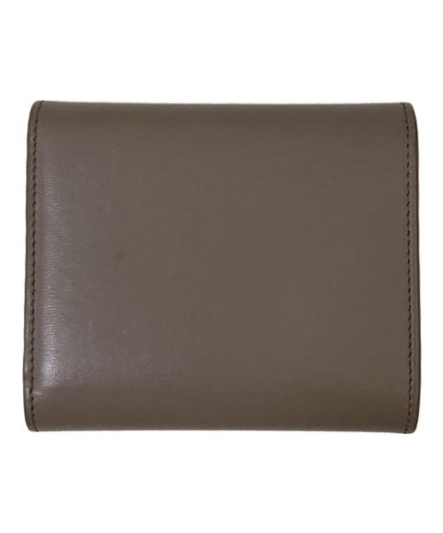 CELINE（セリーヌ）CELINE (セリーヌ) スモールフラップウォレット グレーの古着・服飾アイテム