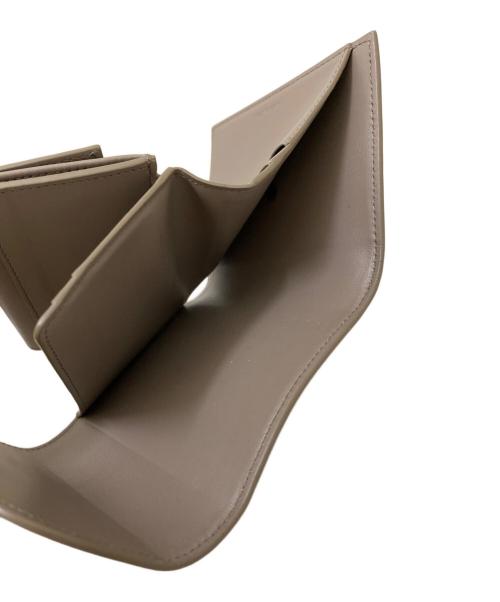 CELINE（セリーヌ）CELINE (セリーヌ) スモールフラップウォレット グレーの古着・服飾アイテム