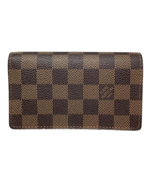LOUIS VUITTON（ルイ ヴィトン）LOUIS VUITTON (ルイ ヴィトン) 2つ折り財布 ブラウンの古着・服飾アイテム