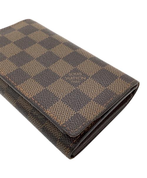 LOUIS VUITTON（ルイ ヴィトン）LOUIS VUITTON (ルイ ヴィトン) 2つ折り財布 ブラウンの古着・服飾アイテム