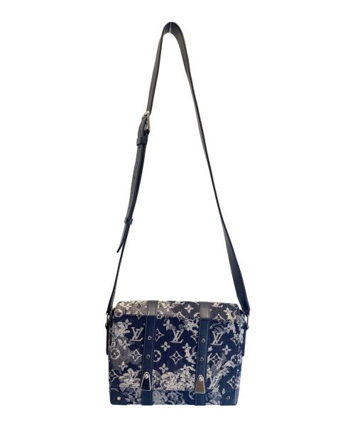 LOUIS VUITTON（ルイ ヴィトン）LOUIS VUITTON (ルイ ヴィトン) ショルダーバッグ ネイビー サイズ:PMの古着・服飾アイテム