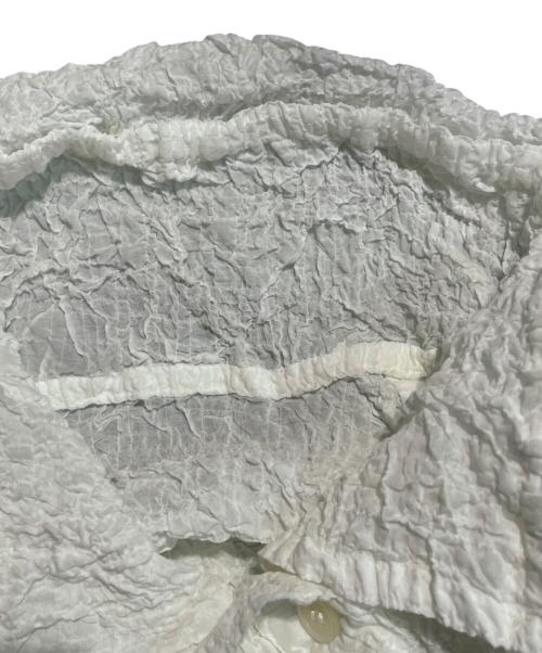 me ISSEY MIYAKE（ミーイッセイ ミヤケ）me ISSEY MIYAKE (ミーイッセイ ミヤケ) 長袖シャツブラウス ホワイト サイズ:-の古着・服飾アイテム