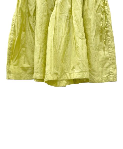 me ISSEY MIYAKE（ミーイッセイ ミヤケ）me ISSEY MIYAKE (ミーイッセイ ミヤケ) スカート イエロー サイズ:Freeの古着・服飾アイテム