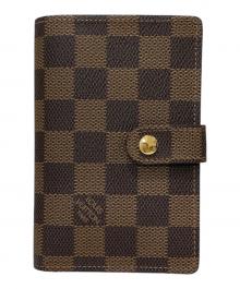 LOUIS VUITTON（ルイ ヴィトン）の古着「ダミエ ポルトフォイユ・ヴィエノワ N61674」｜ブラウン