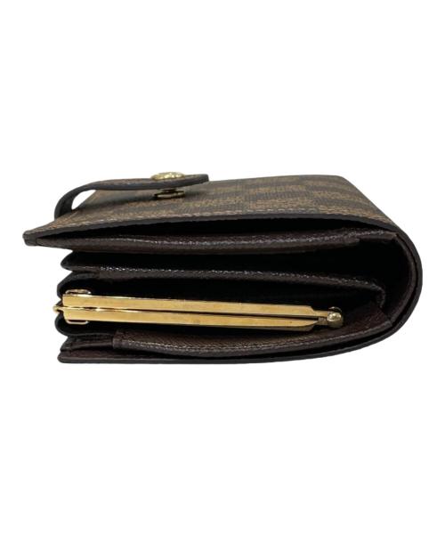 LOUIS VUITTON（ルイ ヴィトン）LOUIS VUITTON (ルイ ヴィトン) ダミエ ポルトフォイユ・ヴィエノワ N61674 ブラウンの古着・服飾アイテム