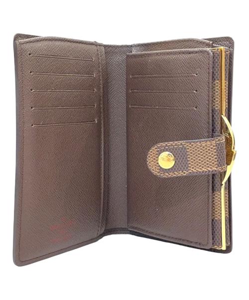LOUIS VUITTON（ルイ ヴィトン）LOUIS VUITTON (ルイ ヴィトン) ダミエ ポルトフォイユ・ヴィエノワ N61674 ブラウンの古着・服飾アイテム