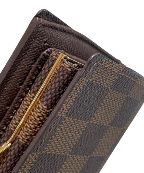 LOUIS VUITTON（ルイ ヴィトン）LOUIS VUITTON (ルイ ヴィトン) ダミエ ポルトフォイユ・ヴィエノワ N61674 ブラウンの古着・服飾アイテム