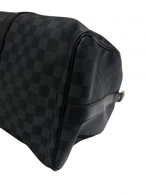 LOUIS VUITTON（ルイ ヴィトン）LOUIS VUITTON (ルイ ヴィトン) キーポル・バンドリエール45 ブラック サイズ:45の古着・服飾アイテム