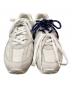MIU MIU (ミュウミュウ) NEW BALANCE (ニューバランス) スエードxメッシュ スニーカー ホワイト サイズ:37 1/2：100000円