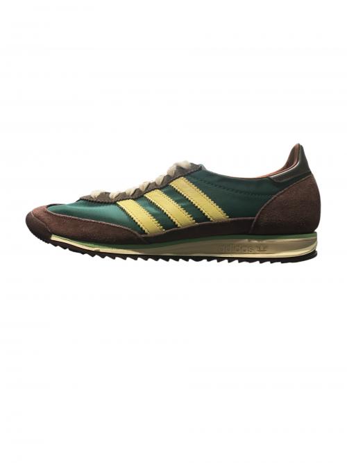 adidas（アディダス）adidas (アディダス) WALES BONNER (ウェールズボナー) HEMP MAROON グリーン サイズ:26の古着・服飾アイテム