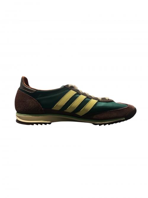 adidas（アディダス）adidas (アディダス) WALES BONNER (ウェールズボナー) HEMP MAROON グリーン サイズ:26の古着・服飾アイテム
