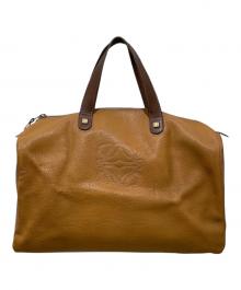 LOEWE（ロエベ）の古着「アナグラム ボストンバッグ」｜ブラウン