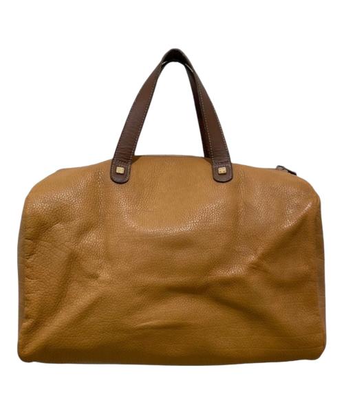 LOEWE（ロエベ）LOEWE (ロエベ) アナグラム ボストンバッグ ブラウンの古着・服飾アイテム