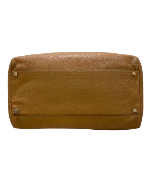 LOEWE（ロエベ）LOEWE (ロエベ) アナグラム ボストンバッグ ブラウンの古着・服飾アイテム