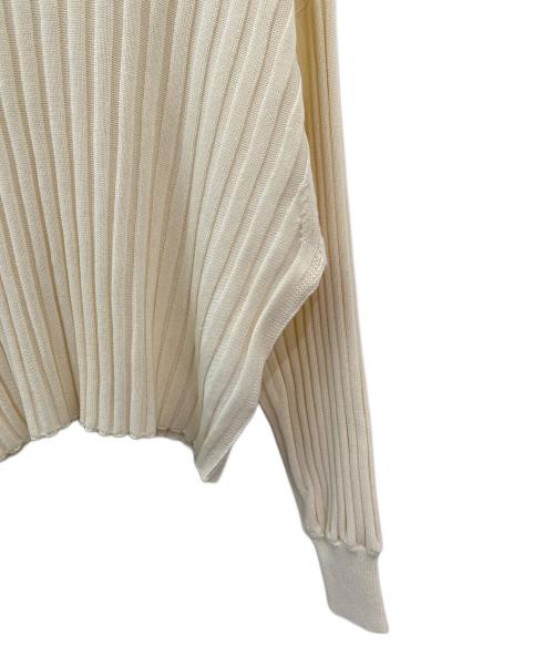 phoebe philo（フィービー ファイロ）phoebe philo (フィービー ファイロ) タートルネックニット アイボリー サイズ:XSの古着・服飾アイテム
