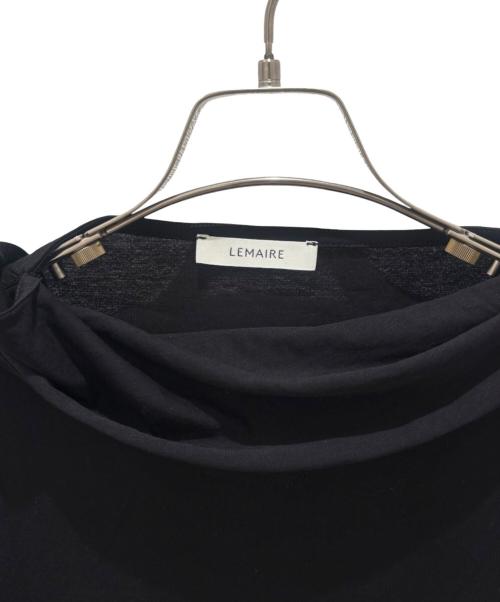 LEMAIRE（ルメール）LEMAIRE (ルメール) デザインカットソー ブラック サイズ:Sの古着・服飾アイテム