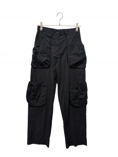 DRIES VAN NOTEN（ドリスヴァンノッテン）DRIES VAN NOTEN (ドリスヴァンノッテン) カーゴパンツ ブラック サイズ:34の古着・服飾アイテム
