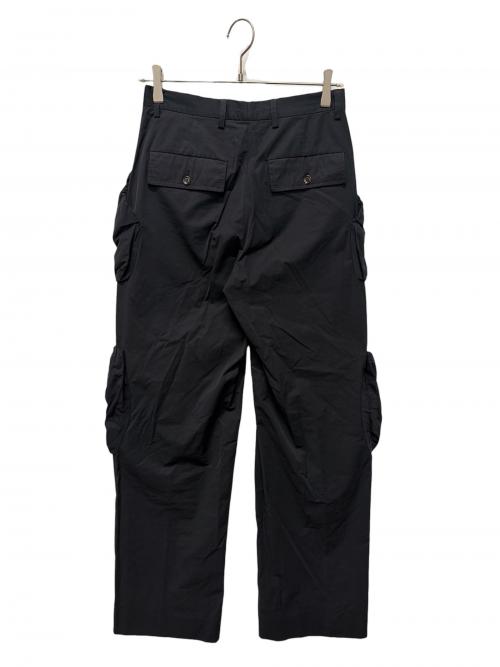 DRIES VAN NOTEN（ドリスヴァンノッテン）DRIES VAN NOTEN (ドリスヴァンノッテン) カーゴパンツ ブラック サイズ:34の古着・服飾アイテム