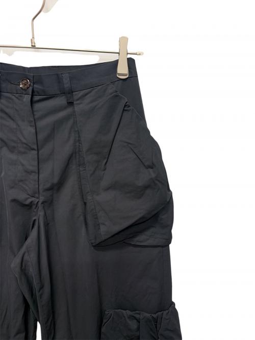 DRIES VAN NOTEN（ドリスヴァンノッテン）DRIES VAN NOTEN (ドリスヴァンノッテン) カーゴパンツ ブラック サイズ:34の古着・服飾アイテム