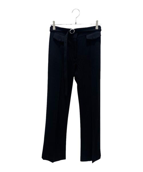 CELINE（セリーヌ）CELINE (セリーヌ) ウールパンツ ブラック サイズ:36の古着・服飾アイテム