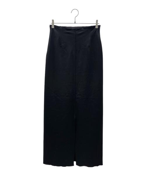BIOTOP（ビオトープ）BIOTOP (ビオトープ) ロングスカート ブラック サイズ:3の古着・服飾アイテム