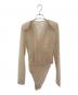 CLANE (クラネ) SHEER DRAPE BODYSUITS ベージュ サイズ:2：22000円