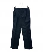 th productsティーエイチプロダクツ）の古着「Wide Tailored Pants」｜ブラック