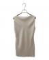 CLANE (クラネ) SATIN DRAPE TOPS ベージュ サイズ:2：9000円