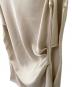 中古・古着 CLANE (クラネ) SATIN DRAPE TOPS ベージュ サイズ:2：9000円