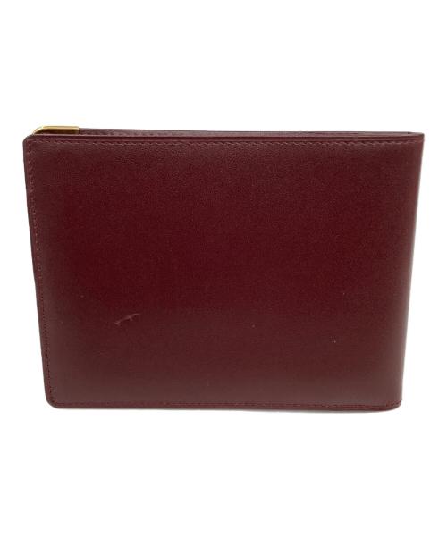 Cartier（カルティエ）Cartier (カルティエ) 2つ折り財布 ボルドーの古着・服飾アイテム