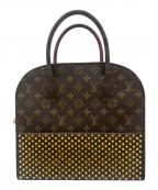 LOUIS VUITTON×Christian Louboutinルイ ヴィトン×クリスチャン・ルブタン）の古着「モノグラム アイコノクラスト M41234」｜レッド×ブラウン