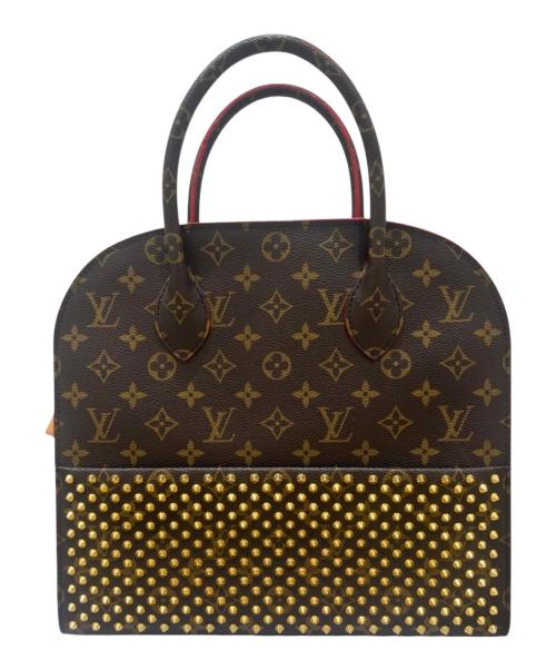 LOUIS VUITTON（ルイ ヴィトン）LOUIS VUITTON (ルイ ヴィトン) Christian Louboutin (クリスチャン・ルブタン) モノグラム アイコノクラスト M41234 レッド×ブラウンの古着・服飾アイテム