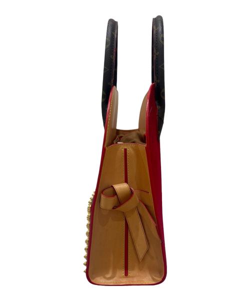LOUIS VUITTON（ルイ ヴィトン）LOUIS VUITTON (ルイ ヴィトン) Christian Louboutin (クリスチャン・ルブタン) モノグラム アイコノクラスト M41234 レッド×ブラウンの古着・服飾アイテム